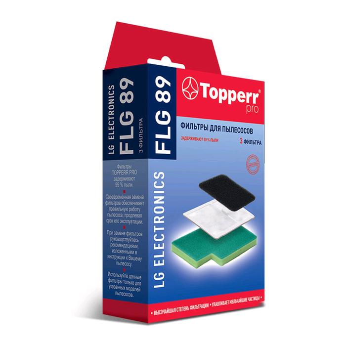 Комплект фильтров Topperr FLG 89 для пылесосов LG - Фото 1