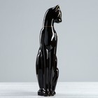 Копилка "Багира", покрытие глазурь, чёрная, 55 см - Фото 3