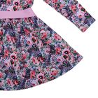 Платье для девочки "Осенний блюз", рост 104 см (54), цвет розовый, принт цветы ДПД854067н - Фото 4
