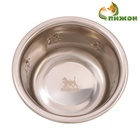 Миска стандартная рельефная, 400 мл - Фото 1