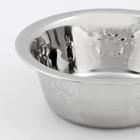 Миска стандартная рельефная, 400 мл - Фото 4