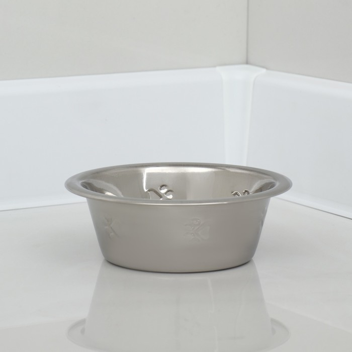 Миска стандартная рельефная, 450 мл - Фото 1