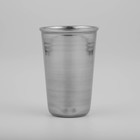 Стакан из нержавеющей стали Доляна «Индия», d=8 см, 400 мл - Фото 2