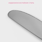Нож столовый из нержавеющей стали Доляна «Соня», длина 20,5 см, толщина 2 мм, цвет серебряный - Фото 2
