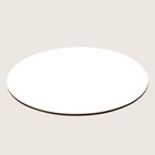 Подложка для торта усиленная, 28 см, золото - белый, 3.2 мм - Фото 3