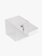 Ящик для сбора денег с врезным замком, отверстие 100×4 мм, оргстекло 2 мм, 20×20×20 см - Фото 3