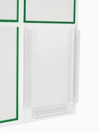 Информационный стенд «Информация» 4 кармана (3 плоских А4, 1 объемный А4), цвет зелёный - Фото 5