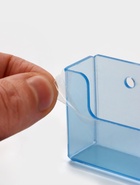 Подставка под визитки настенная 9.5×2×4.5 см, оргстекло 2 мм - Фото 6