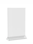 Двухсторонняя подставка А4, оргстекло 2 мм, 21×6.5×32.5 см, В ЗАЩИТНОЙ ПЛЁНКЕ - Фото 3