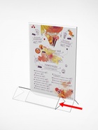 Двухсторонняя подставка А4, оргстекло 2 мм, 21×6.5×32.5 см, В ЗАЩИТНОЙ ПЛЁНКЕ - Фото 4