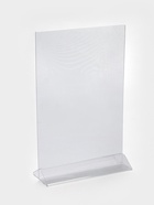 Двухсторонняя подставка А4, оргстекло 1 мм, 21×8.5×32.8 см - Фото 1