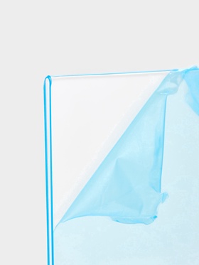 Двухсторонняя подставка А4, оргстекло 1 мм, 21×8.5×32.8 см 1654218