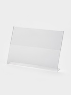 Односторонняя подставка А4 горизонтальная, 30×8×21 см, оргстекло 2 мм - Фото 3