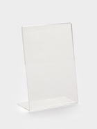 Односторонняя подставка А5 вертикальная, 15×7.5×21 см, оргстекло 2 мм - Фото 3