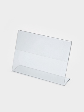 Односторонняя подставка горизонтальная, А5 21×5×15 см, оргстекло  (артикул 1654227)  большой выбор товаров оптом и в розницу по низким ценам с доставкой