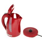 Чайник электрический Sakura SA-2318RG, пластик, 1.7 л, 2200 Вт, серо-красный - Фото 3