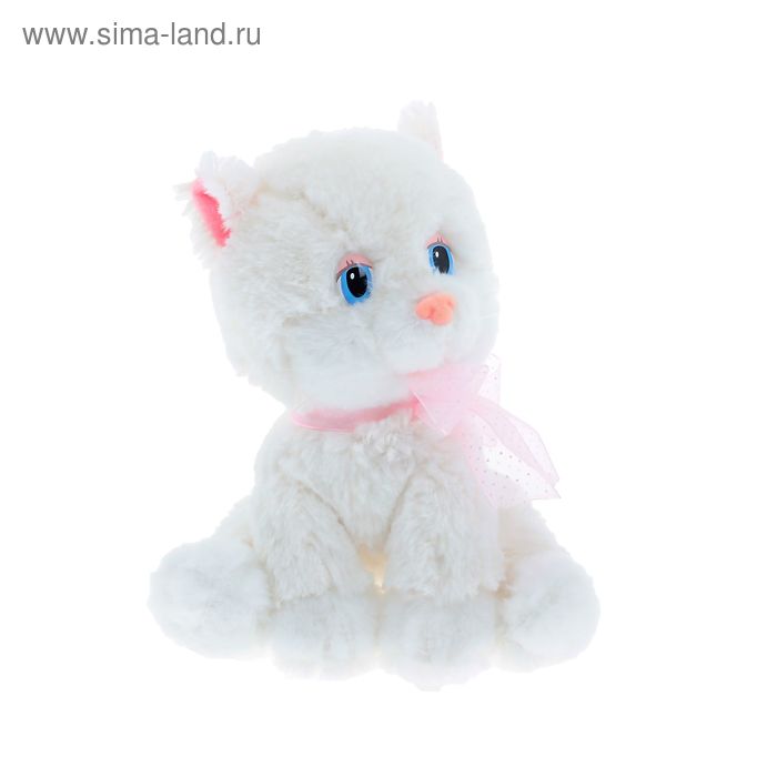 Мягкая игрушка «Котёнок Снежок» музыкальная - Фото 1
