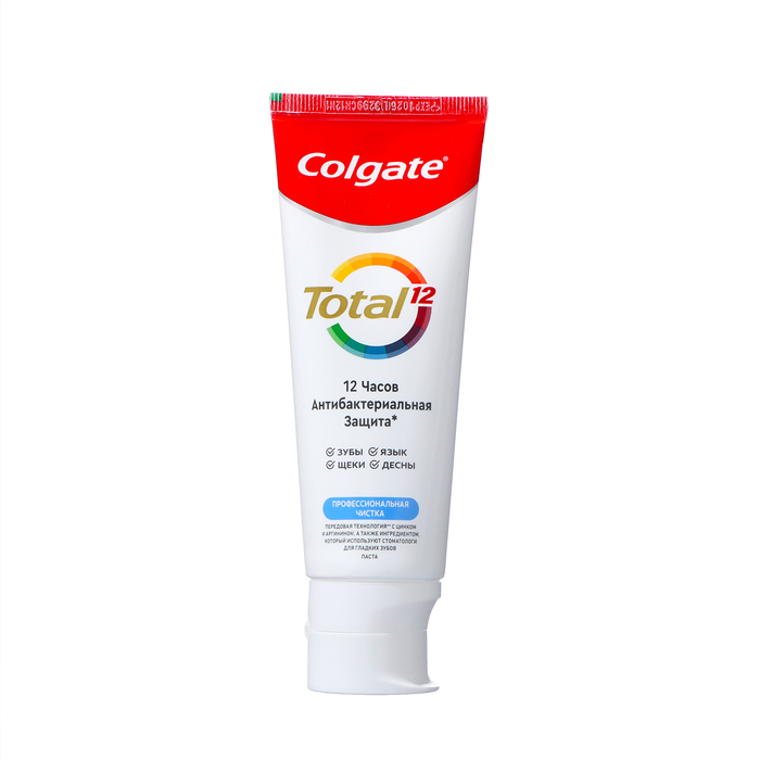 Зубная паста Colgate Total 12 «Профессиональная чистка», 75 мл