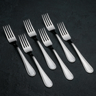 Набор столовых приборов « Рапсодия», 18 предметов, картонная коробка, цвет серебряный - Фото 4