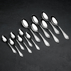 Набор столовых приборов «Посольский», 24 предмета, декоративная коробка, цвет серебряный - Фото 5