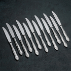 Нож столовый «Тройка», h=21,5 см, тощниа 2 мм, цвет серебряный - Фото 3