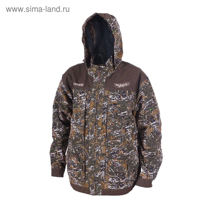 Куртка «Ровер-охотник», цвет цифра коричневая, размер 46-48, рост 188 - Фото 1