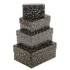 Набор коробок 4 в 1 "Звездное небо", 15 х 11 х 7 - 9 х 5 х 4 см - Фото 1