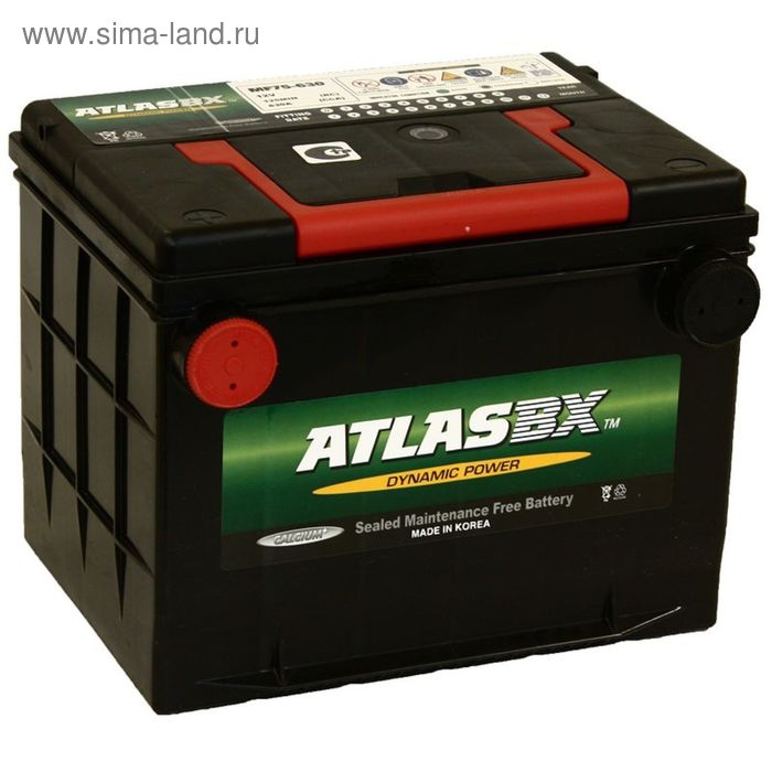Аккумуляторная батарея Atlas 70 Ач MF 75-630 125RC - Фото 1