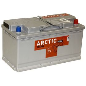 Аккумуляторная батарея Titan Arctic Silver 100 Ач, обратная полярность