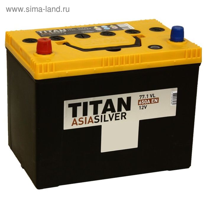 Аккумуляторная батарея Titan Asia Silver 77 Ач - Фото 1
