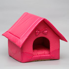 Домик "Нежность", 35 х 37 х 42 см, розовый - фото 4093073