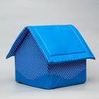 Домик "Нежность", 35 х 37 х 42 см, голубой - Фото 3