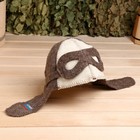 Шапка банная пилот "Больше, выше, горячее" - Фото 1