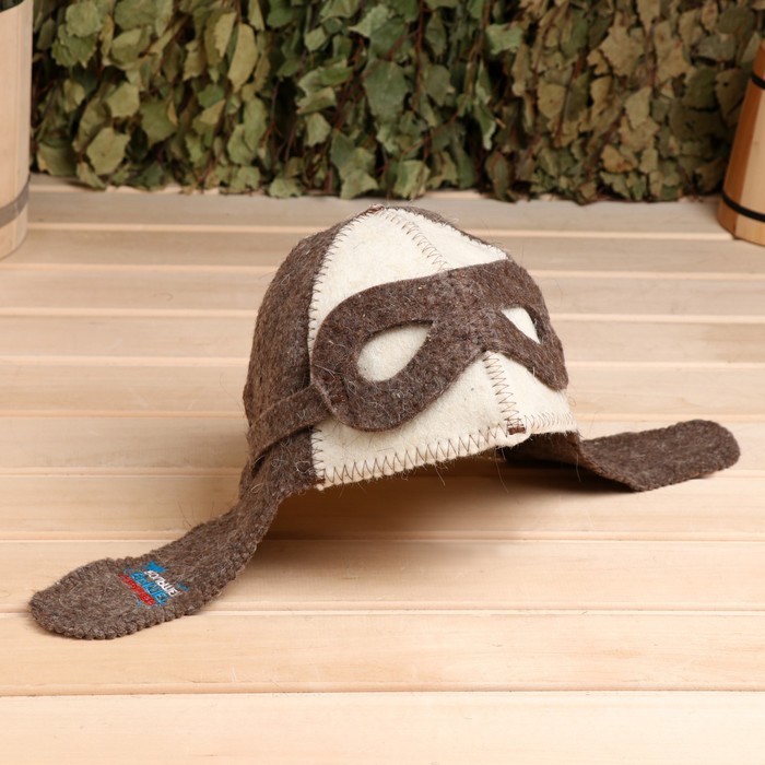 Шапка банная пилот "Больше, выше, горячее" - Фото 1