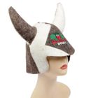 Шапка для бани и сауны «Банный воин: викинг», полиэфир 70%, шерсть 30%, «Банная забава» - Фото 6