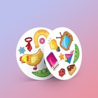 Настольная игра на реакцию и внимание «Дуббль.» в подарочной коробке на магнитах, 55 карты, 6+ - Фото 5