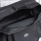 Сумка мужская на молнии, 2 отдела, наружный карман, цвет чёрный - Фото 3