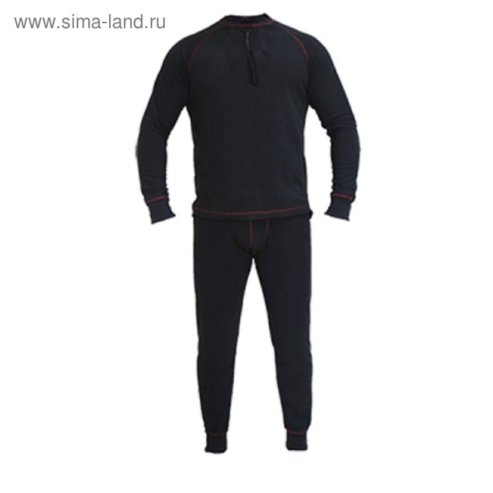 Термобелье Huntsman ZIP тк флис цв.черн. 44-46 S - Фото 1