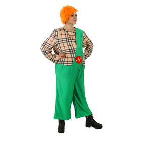 Карнавальный костюм «Карлсон», комбинезон с набивным туловищем, парик, р. 48-50, рост 175 см