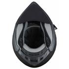 Снегоходный шлем DSEE1, чёрный, матовый, с электростеклом, M - Фото 8