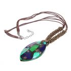 Кулон «Муранское стекло» эллипс, цвет МИКС, 45 см - Фото 3