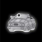 Светоотражающий элемент «Машинка», 5,5 × 3,5 см, цвет серый - Фото 4