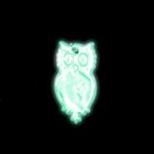 Светоотражающий элемент «Сова», 5 × 3 см , цвет зелёный - Фото 3