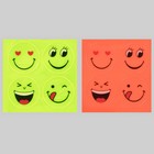 Светоотражающие наклейки «Смайлик», d = 5 см, 4 шт на листе, цвет жёлтый - Фото 5