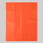 Светоотражающая плёнка, 47,5 × 47,5 × 0,1 см, цвет оранжевый - Фото 2