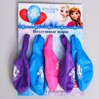 Шар воздушный латексный «С Днем рождения!», 12 дюйм, 5 штук, Холодное сердце - Фото 3