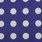 Бумага двухсторонняя "Горохи", синий, 80 г/м², 60 х 60 см - Фото 3