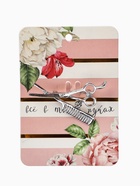 Брошь «Парикмахер», белая в серебре - Фото 4