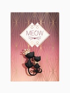 Брошь «Кошечки» принц и принцесса, цвет чёрный в золоте - Фото 4