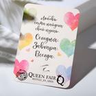 Брошь «Вишня» с листиками, подвижная, цвет красный в матовом серебре - Фото 4